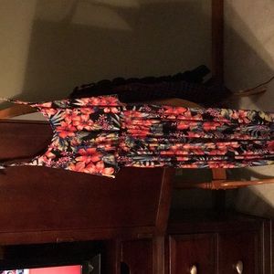 Flower maxi dress